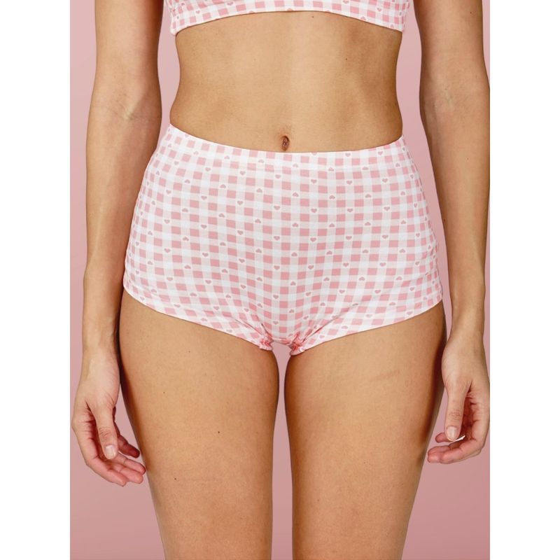 2PEACE Cheeky Blossom Boy Shorts Pink (S)