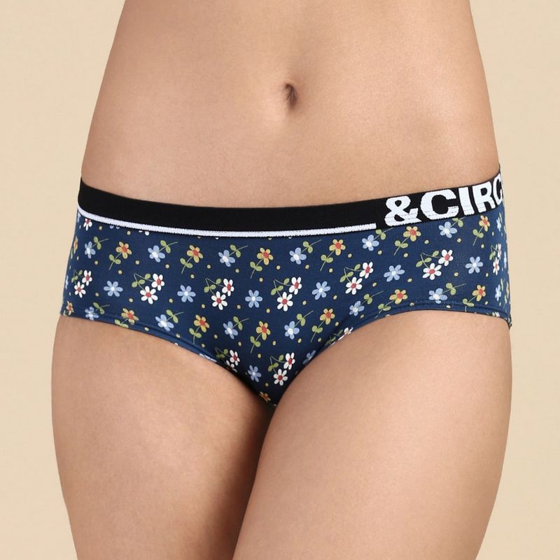 Tailor and Circus Womens Airsoft Hipster Brief Blue (2XL)