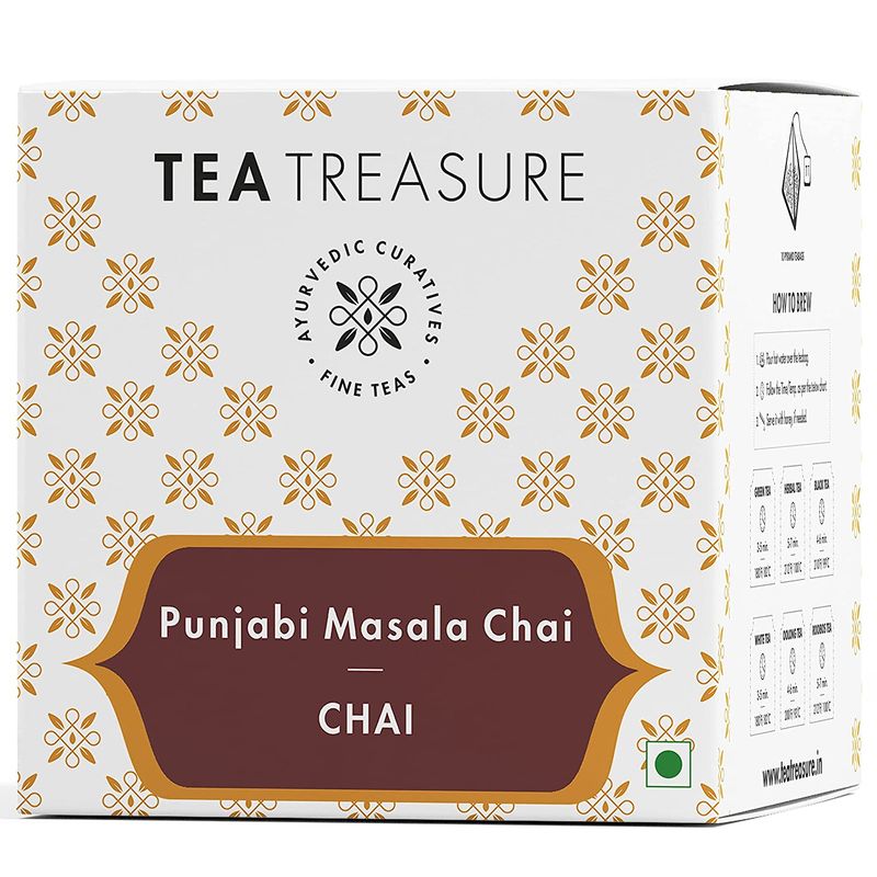 Tea Treasure Punjabi Masala Chai Tea Bags Buy Tea Treasure Punjabi
