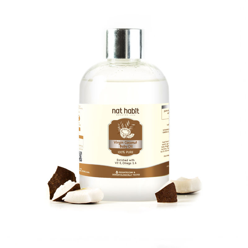 Nat Habit Pure Virgin Coconut Baby Oil