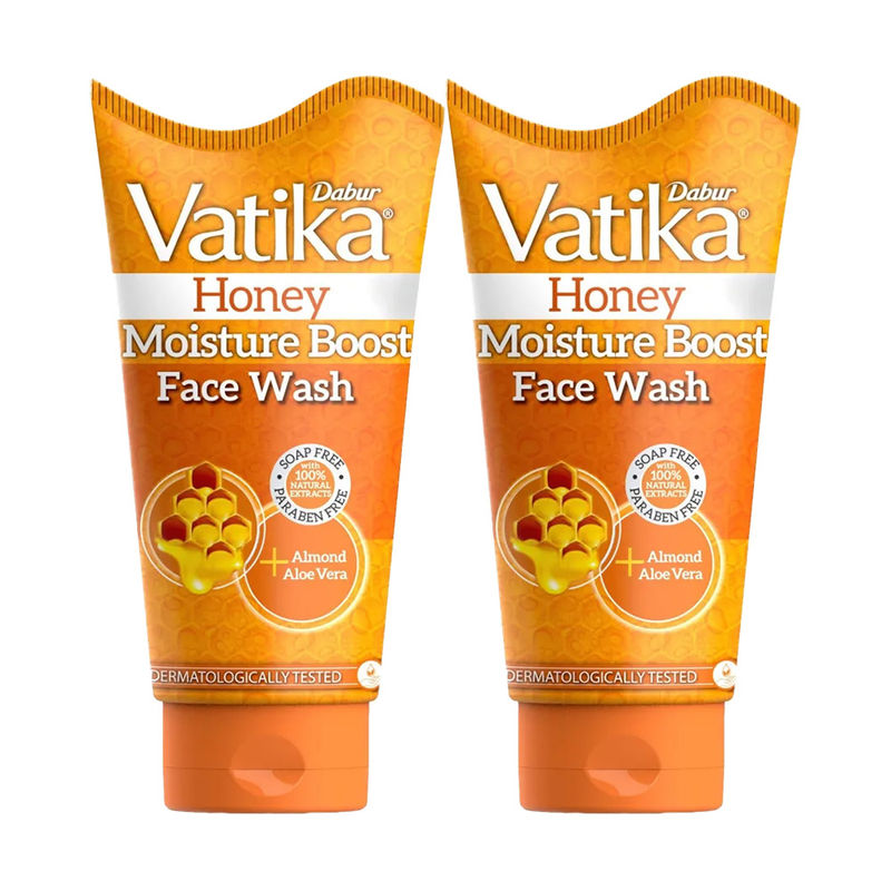 Vatika Honey Moisture Boost Face Wash (Pack Of 2) Buy Vatika Honey