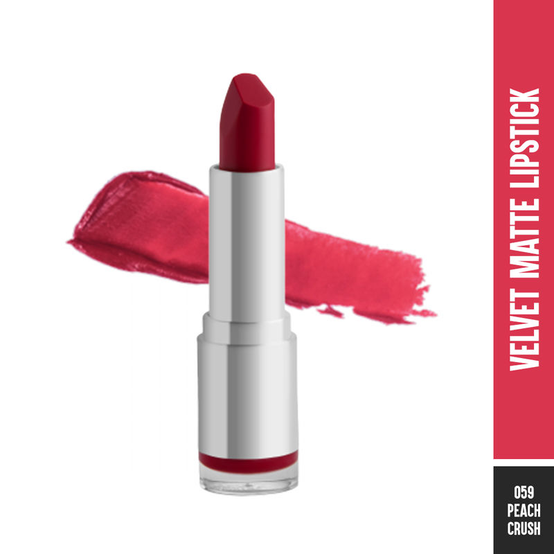 Colorbar Velvet Matte Lipstick - 59 Peach Crush