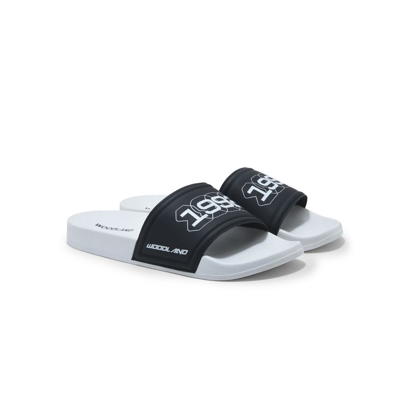 WOODLAND Men's White Sliders (UK-10)