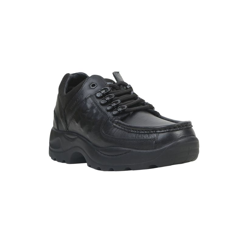 Buy WOODLAND Men's Black Sneakers Online