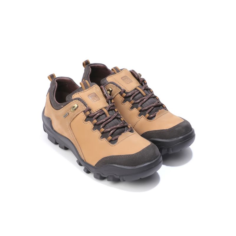 WOODLAND Men's Camel Trekking Shoes (UK-8)