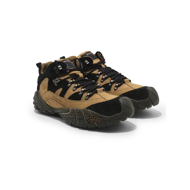 WOODLAND Men's Camel Trekking Shoes (UK-6)