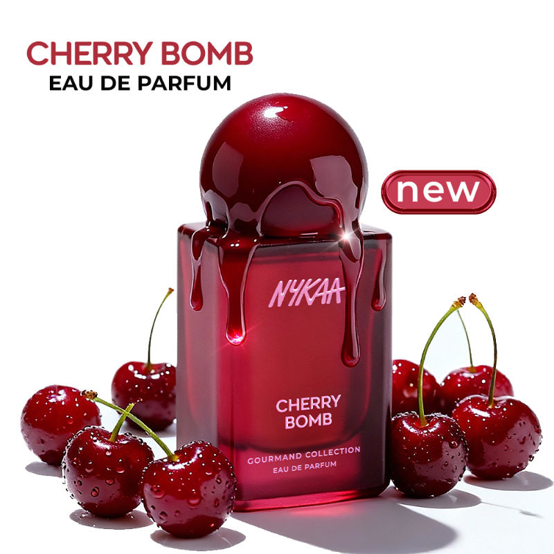 Moi Cherry Bomb Long-Lasting Eau De Parfum For Women (Sweet, Juicy, Gourmand, Smoky, Day+Night)