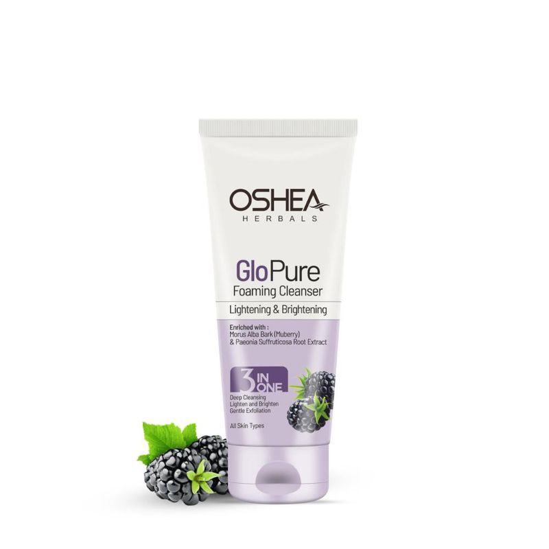 Oshea Herbals Glopure Lightening And Brightening Foaming Cleanser