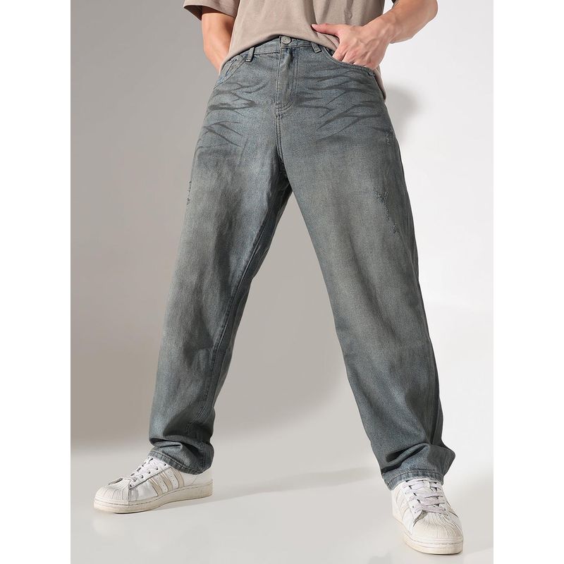 Blue Relaxed Fit Jeans