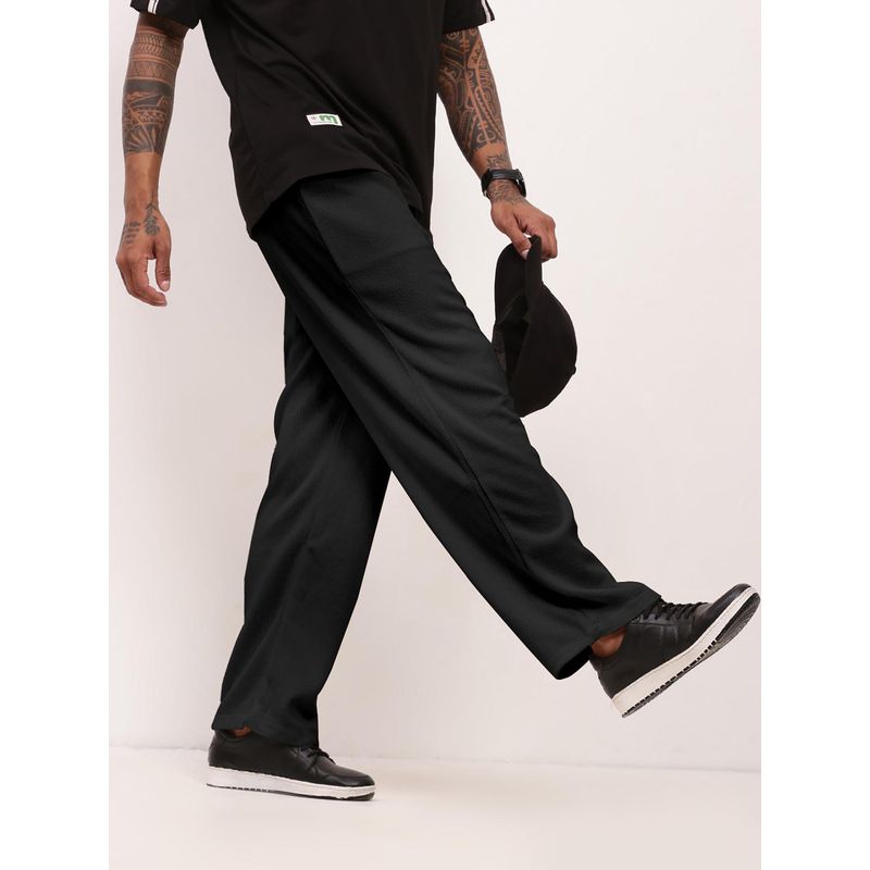 SHOWOFF Mens Corduroy Grey Straight Fit Trackpant (30)