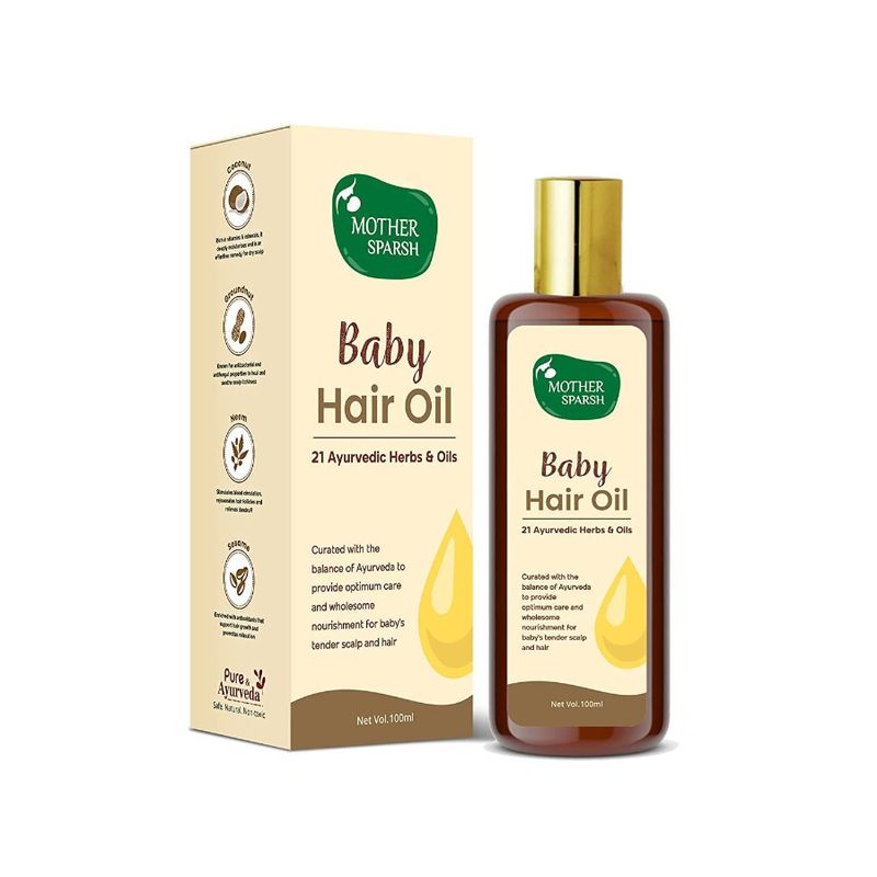 Amazon.com: Mom & World Baby Hair Oil With Organic and Coldpressed Natural  Oil For Kids, 200ml : Beauty & Personal Care