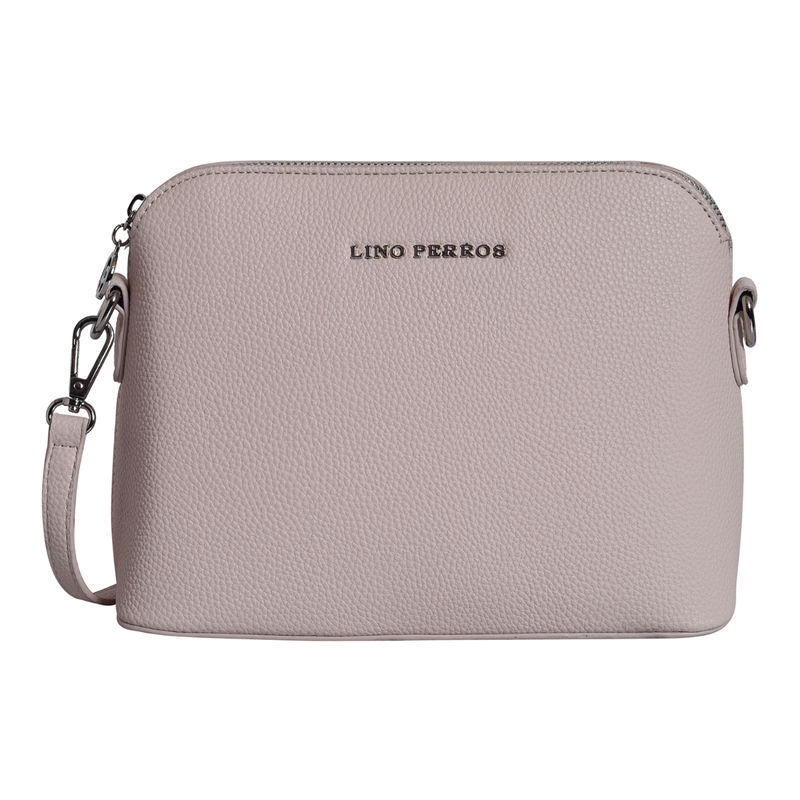 LINO PERROS Tan Sling Bag LWSL00244TAN Multicolor - Price in India