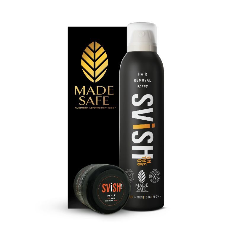 Buy Svish On The Go Hair Removal Spray & Cream For Men Online