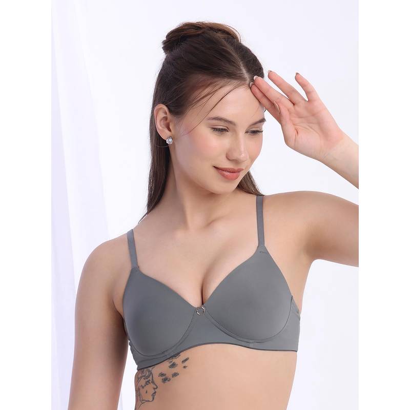 bodyline Andie Polyamide T-Shirt Bra - Grey (32B)