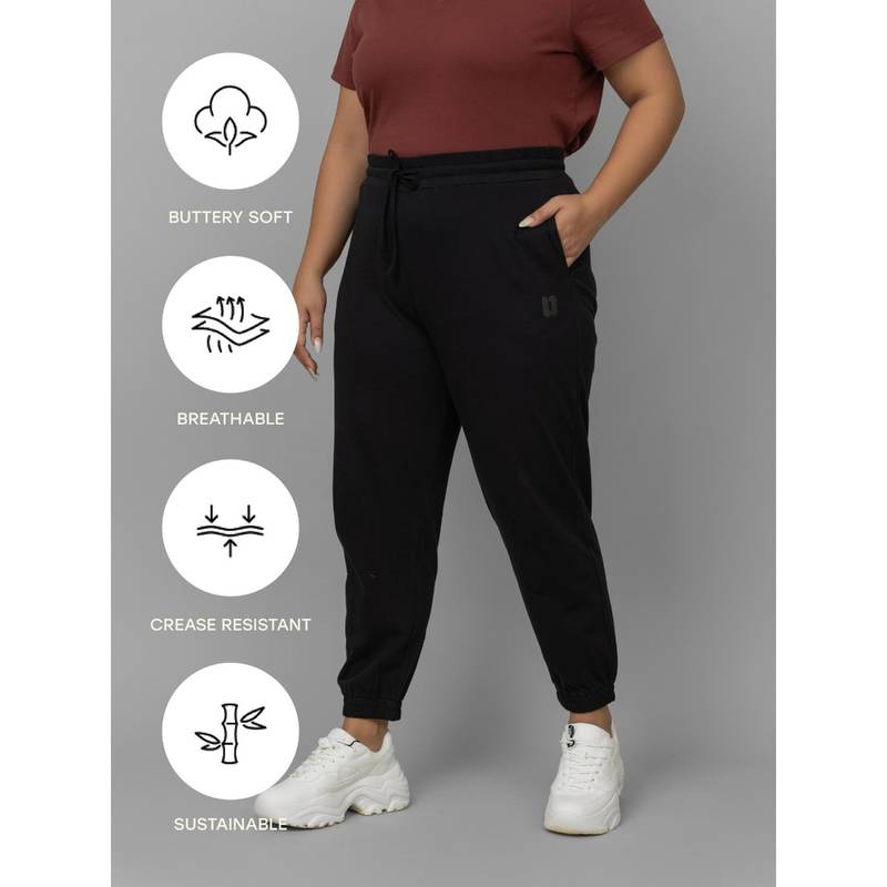 NeceSera Black Lounge Joggers (S)