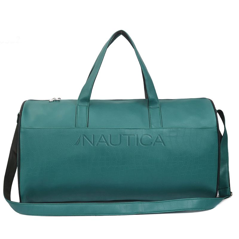 Nautica Duffle Bag for Travel Suitable for Men & Women Dark Green (S