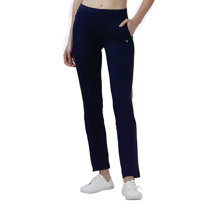 Veloz Women's Multisport Wear Full Length Lowers With Pockets V Flex - Blue (S)