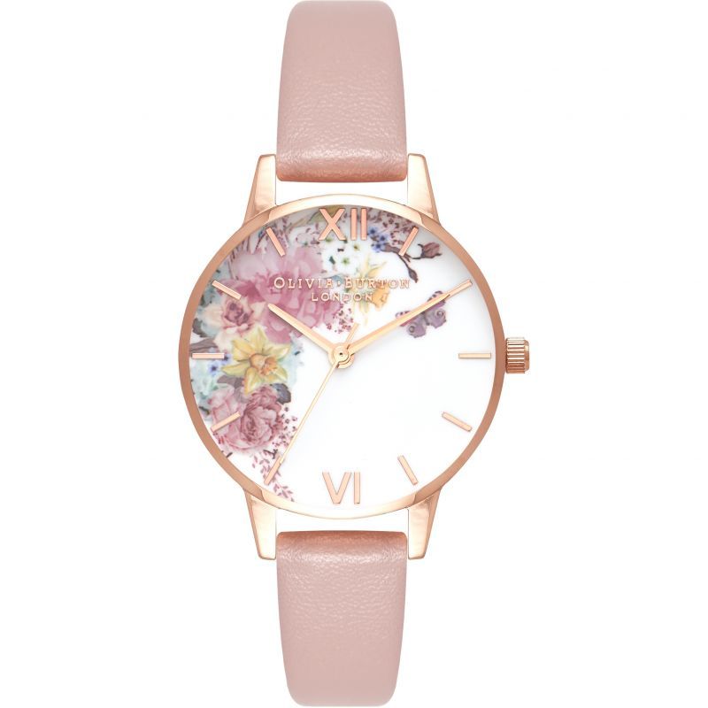 Buy Olivia Burton OB16EG100 White Dial Analog Watch for Women Online