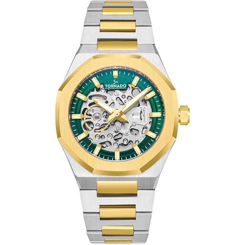 Buy Tornado Autonova Automatic Olive Green Watch (T24303-TBTH) (M