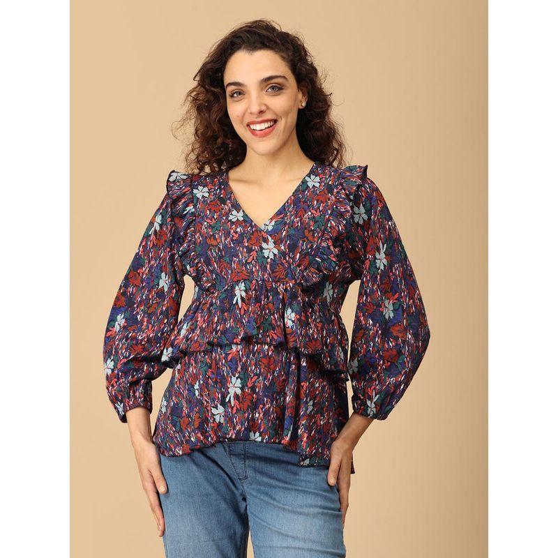The Mom Store Splash-Tastic Maternity and Nursing Top (XL)