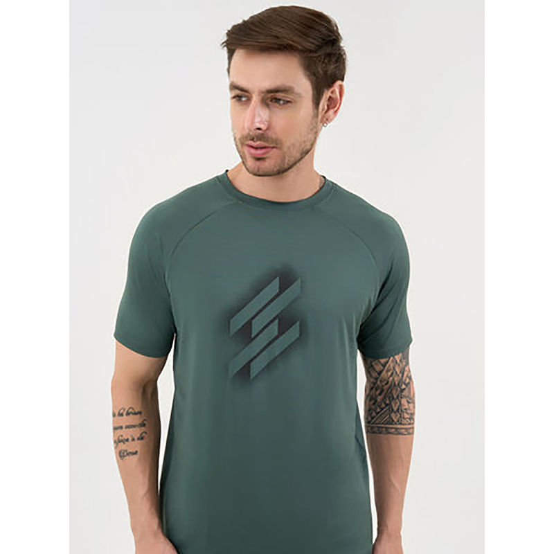 DCYPHR Men's Ausm5X Crew Neck Tee - Deep Emerald (S)