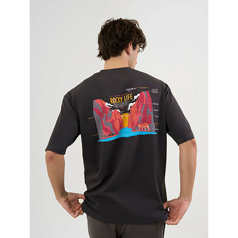 DCYPHR Discovery Men's Voice Of The Wild Graphic Tee - Dark Night (S)