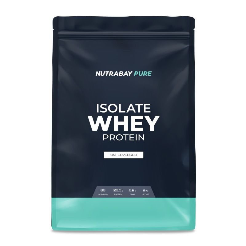 Nutrabay Pure 100% Whey Protein Isolate - Unflavoured