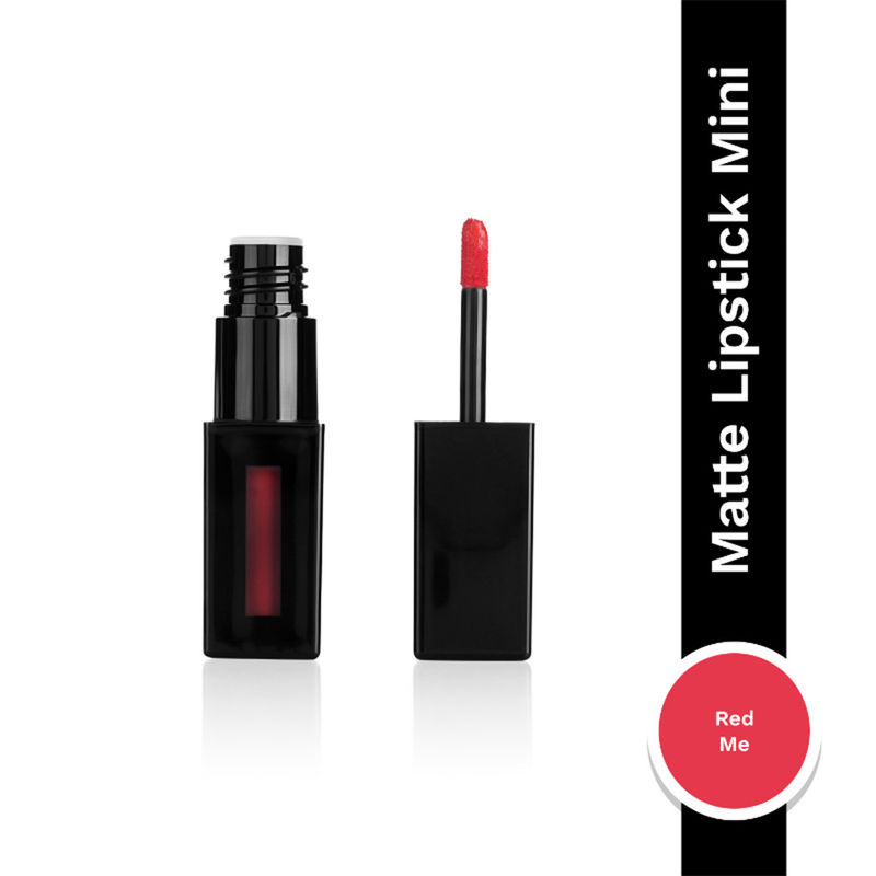 PAC Matte Addict Red Me Mini - Non Drying Intensely Pigmented, Comfortable Matte, 12H Wear