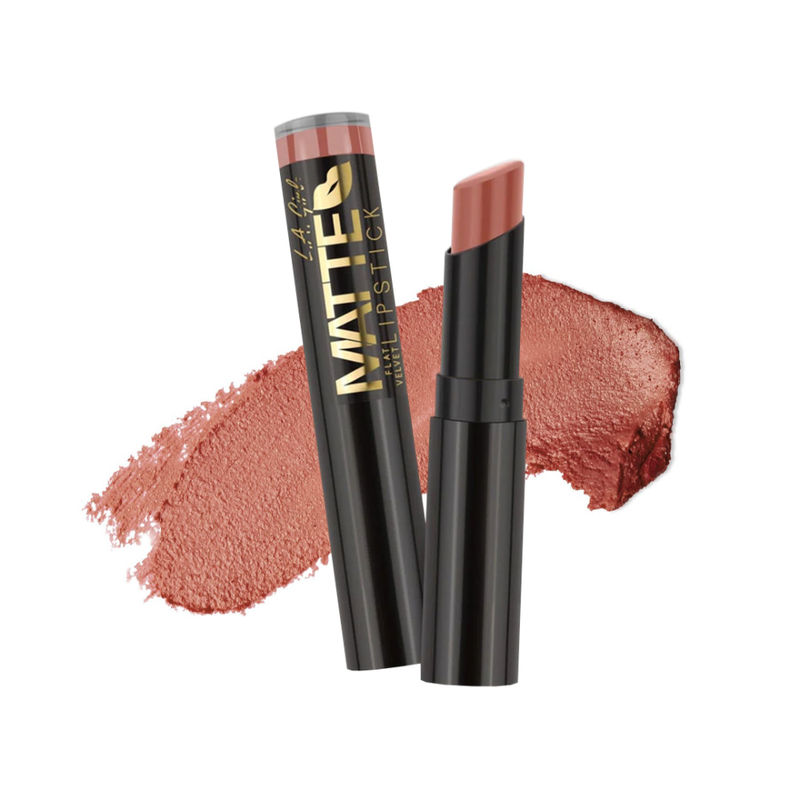 L.A. Girl Matte Flat Velvet Lipstick - Snuggle