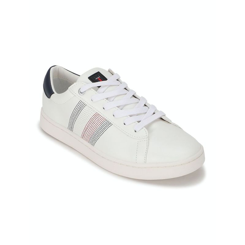 Louis philippe white new arrivals casual shoes
