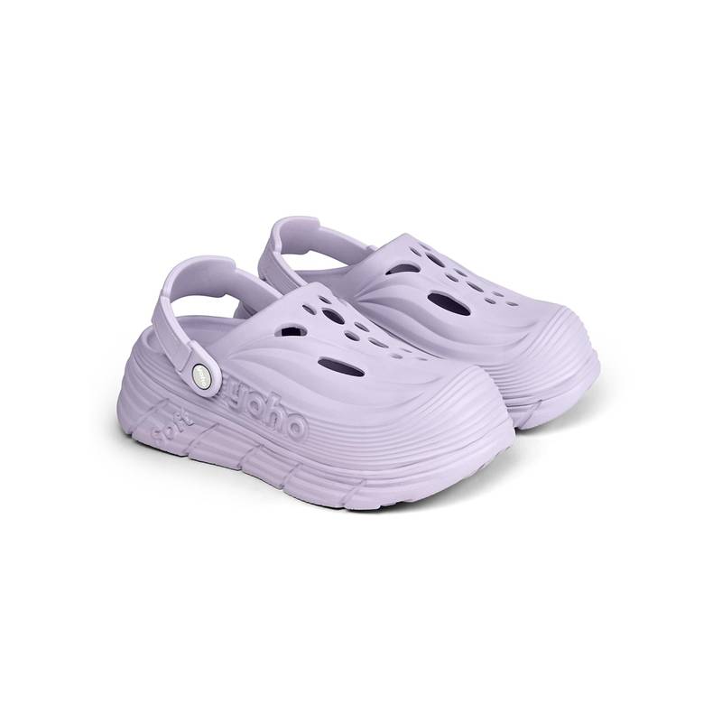 Yoho Women Lavender Scoops Clogs (UK 3)