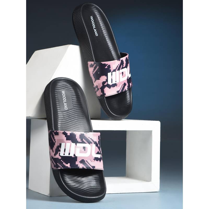 WOODLAND Women Pink Sliders (EURO 39)