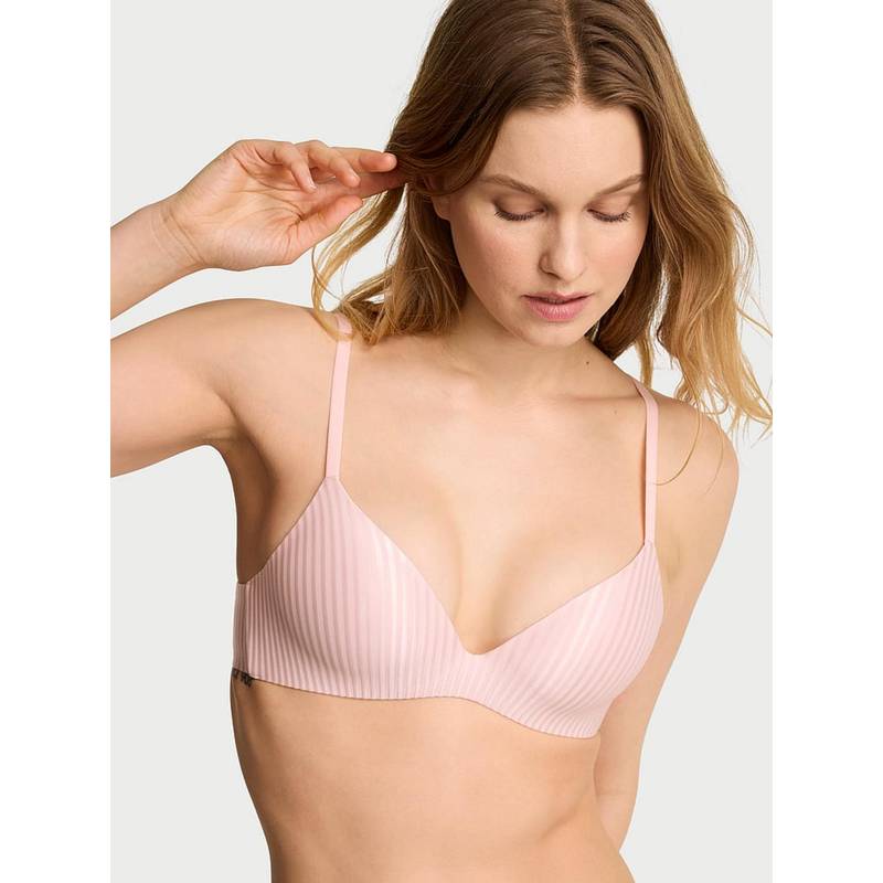 Victoria's Secret Body by Victoria FlexFactor Lightly Lined Demi Pink Bra (40D)