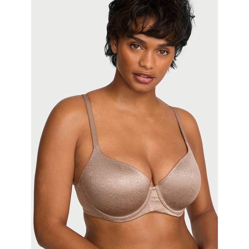 Victoria's Secret Body by Victoria Lightly Lined Demi Beige Bra (32C)