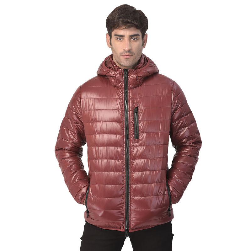 WOODS Jackets Burgundy (L)