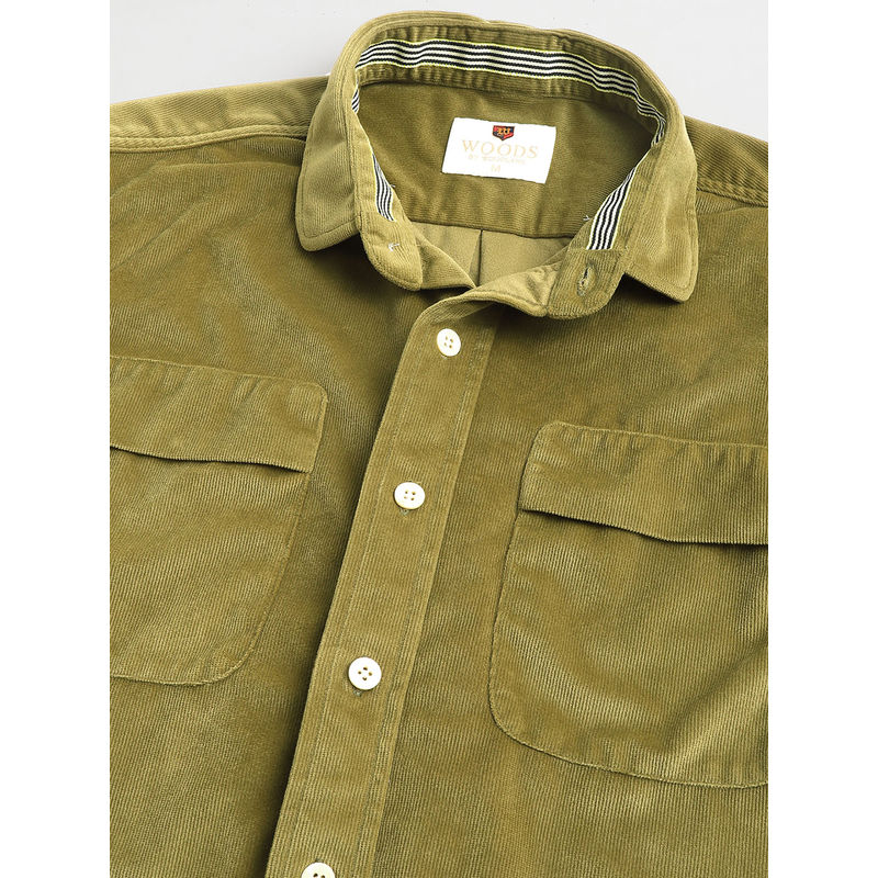 WOODS Casual Shirts Olive (L)