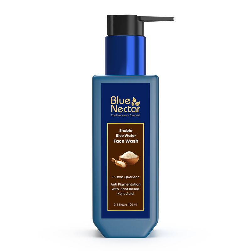 Blue Nectar 2% Kojic Acid Face Wash With Mushroom & Rice Water