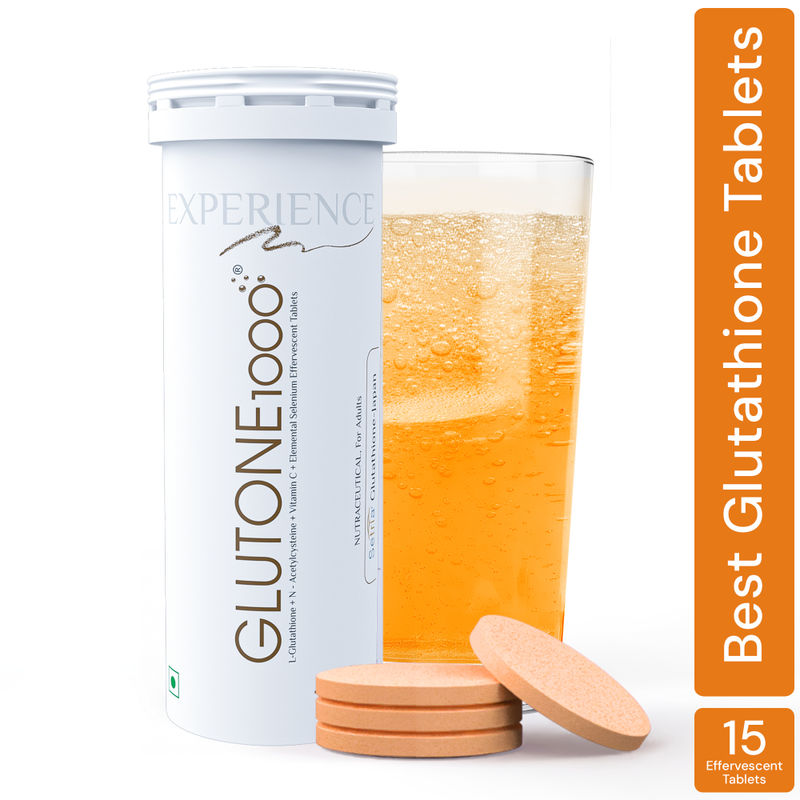 Buy Glutone 1000 Setria L-Glutathione & Vitamin C Effervescent Tablets For Skin Brightening Online