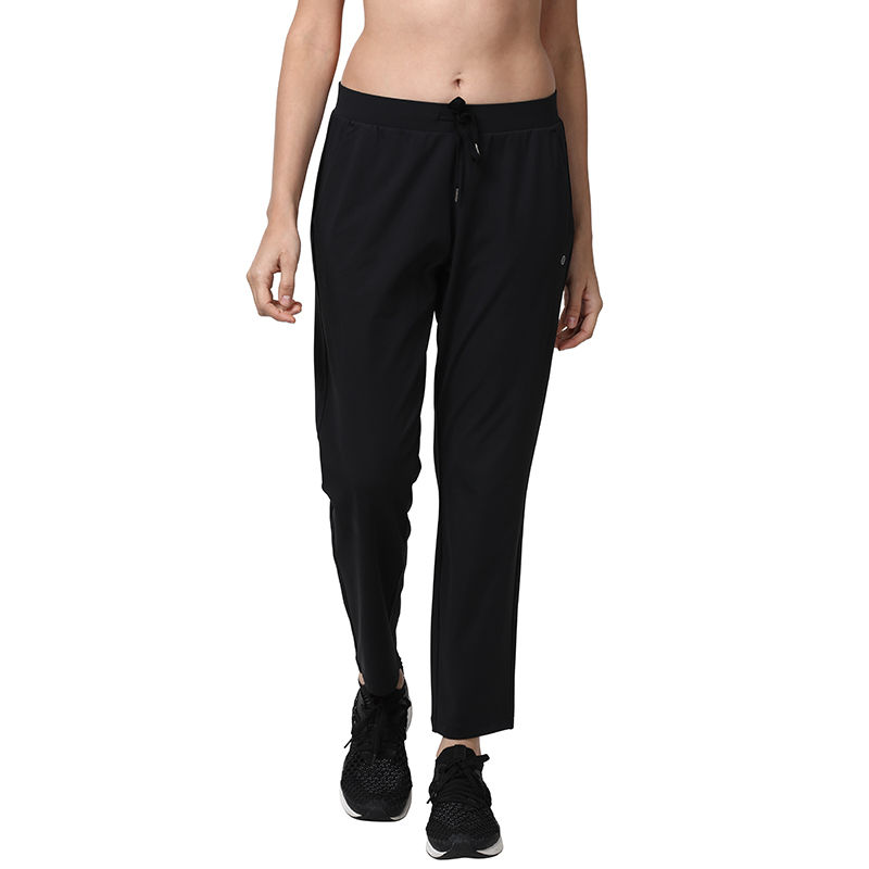 Enamor E068 Athleisure Travel Pant - Black (XL) - E068