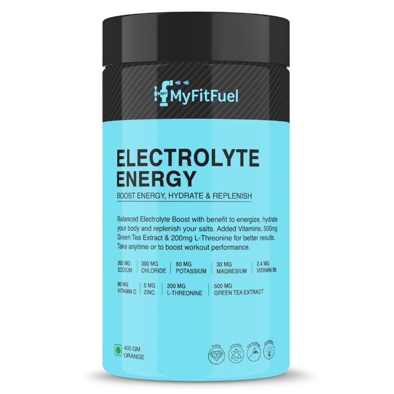 MyFitFuel Electrolyte Energy Hydration Replenishment - Orange