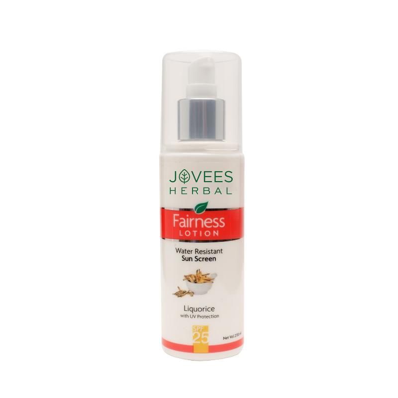 Jovees Herbal Sunscreen Fairness Spf 25 Lotion For Oily, Sensitive, Dry Skin Protects From Tanning - 200 ml