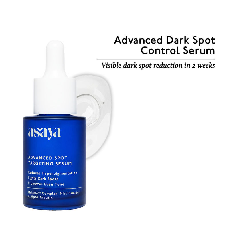 Asaya Advanced Anti Pigmentation Dark Spot Serum With Alpha Arbutin Niacinamide And Melame™ Complex