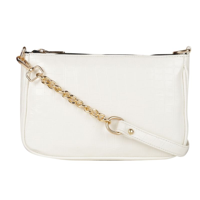 MINI WESST Women's White Shoulder Handbag Buy MINI WESST Women's White