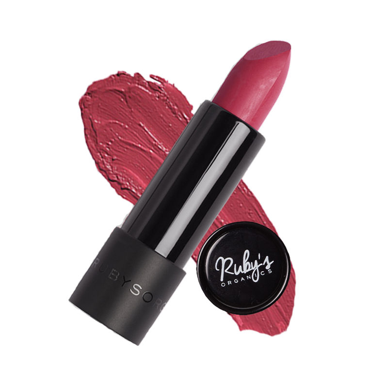 Ruby's Organics Lipstick - Rhubarb