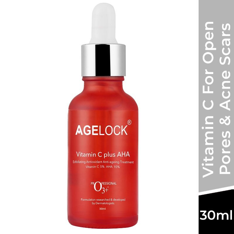 Buy O3+ Agelock Vitamin C Plus AHA Serum Online