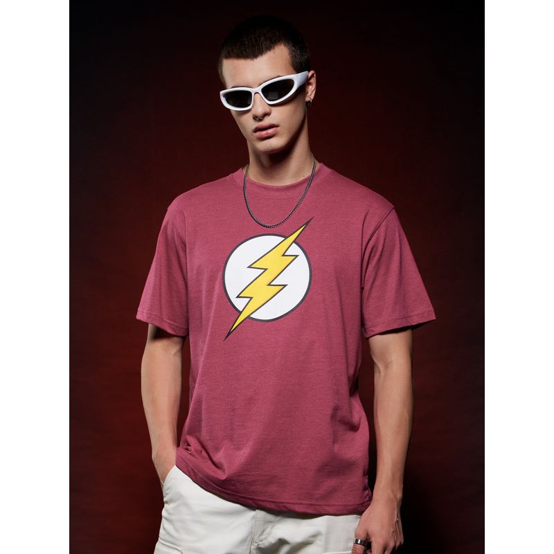 The Souled Store Official The Flash Lightning Bolt T-Shirts (XS)
