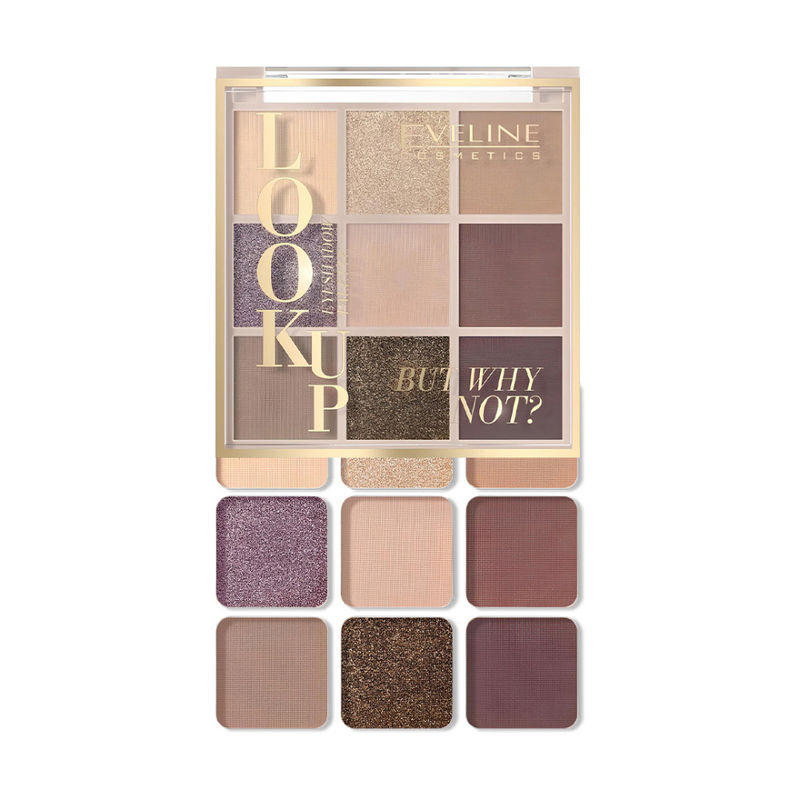 Eveline Cosmetics Look Up 9 Colors Eyeshadow Palette