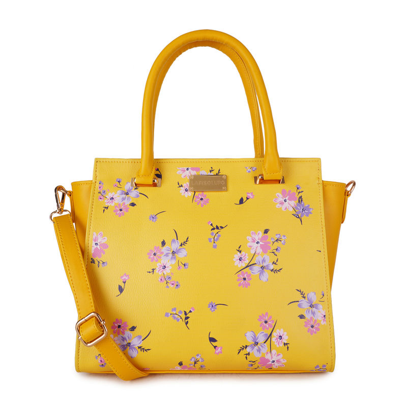 Yellow Pineapples - Tote Bag - Purse - Handbag - Crossbody - Canvas - MCM -  Retro Modern - Tropical - Tiki