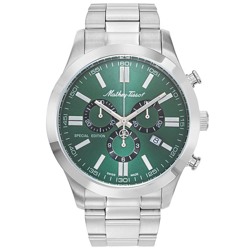 Buy Mathey-Tissot Special Edition Chronograph Green Dial Men Watch ...