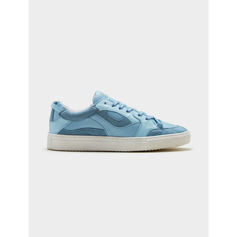 7-10 301 Over Panelled Low Top Powder Blue Colorblock Sneakers (EURO 42)